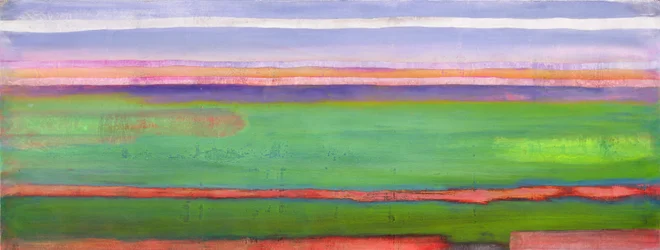 Anticipation, 2001 (olje og skjellakk på gesso på panel)